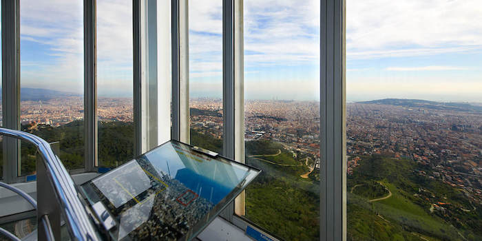 best viewpoints in barcelona - Mirador Torre de Collserola
